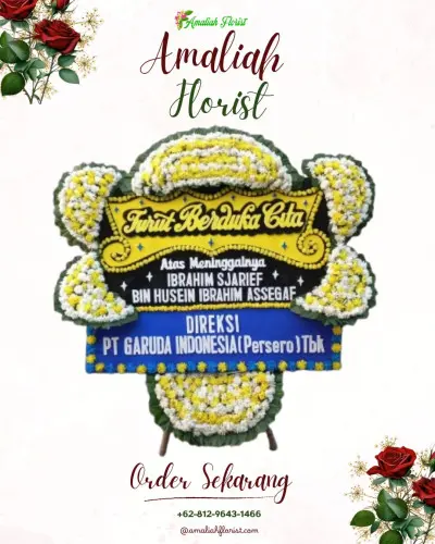 Papan Bunga Duka di Ujungjaya
